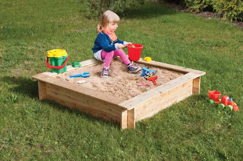 Sandkasten-Holz